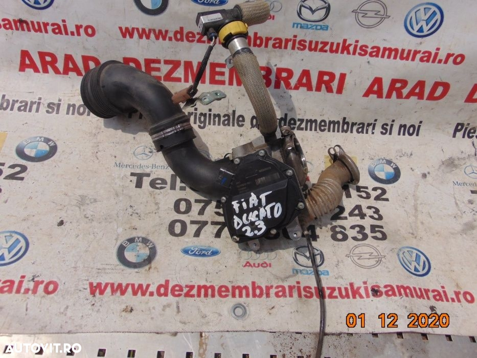 Supapa EGR Fiat Ducato 2.3jtd euro 6 Iveco Daily 2016-2020 dezmembrez - 2