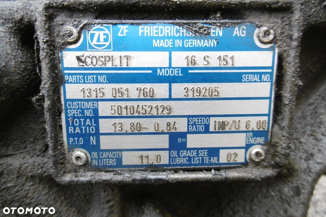 Silnik kompletny DAF ATI 360KM maly przebieg - 11