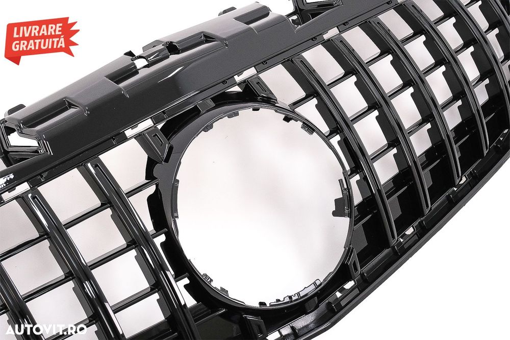 Grila Centrala Mercedes SLC-Class R172 Facelift (2016-2019) GT-R Panamericana Desi- livrare gratuita - 5