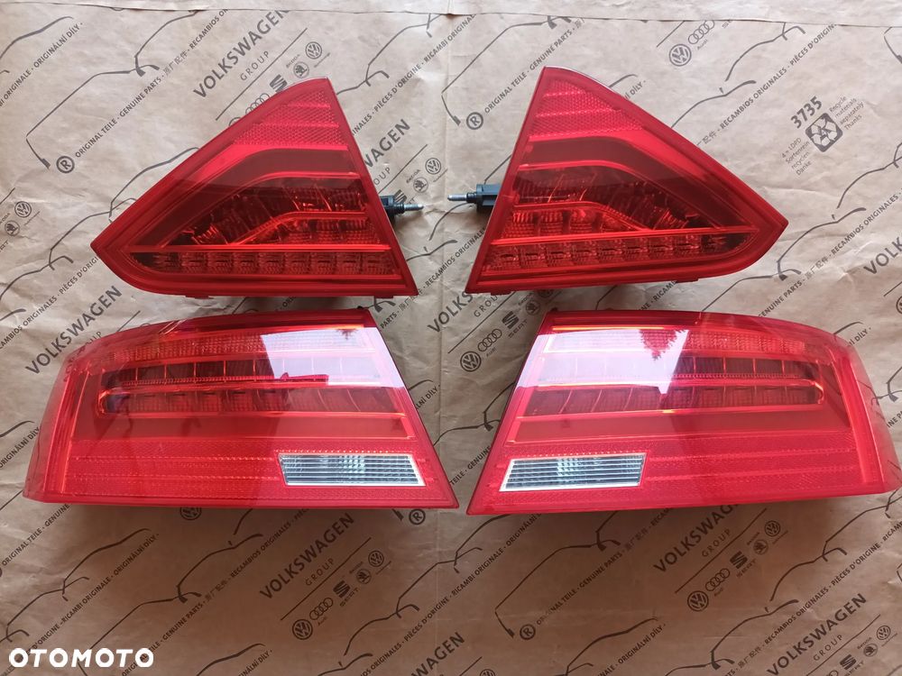 Audi A5 8T lift komplet lamp tył led 8T0945093C, 8T8945096F