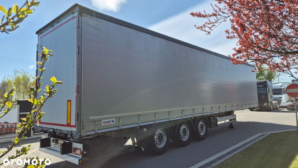 Schmitz Cargobull NACZEPA///SCHMITZ///2021///FIRANKA///MULDA 7.20///ALUFELGI///OŚ PODNOSZONA///ZBROJONA PLANDEKA///DACH PODNOSZONY///CERTYFIKAT XL///STAN BARDZO DOBRY - 3