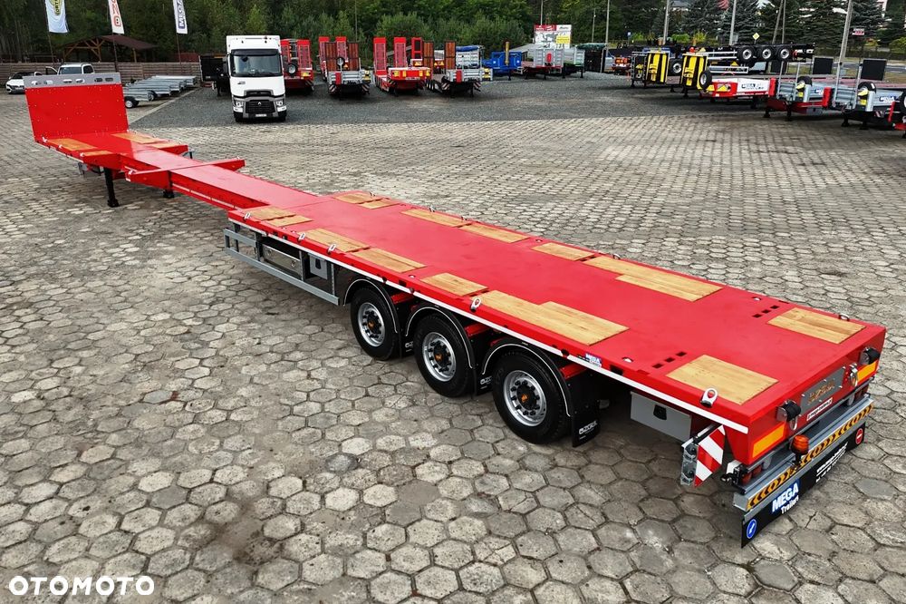 Inny PLATFORMA rozciągana pod standard siodło TELEMEGA 13.600mm + 7.500mm rozciągu, ADR EX3, kontenery, konstrukcje, maszyny - 20