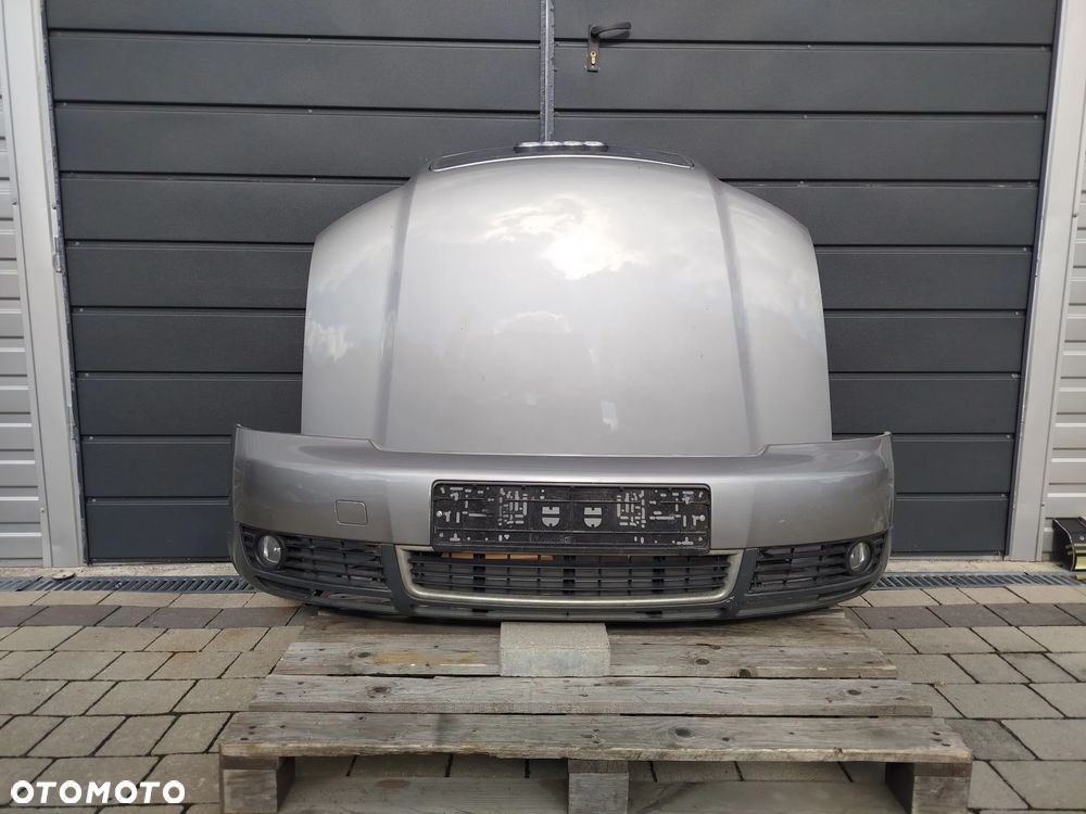 Audi A4 B6 zderzak  plus maska przód  LY7Q - 2