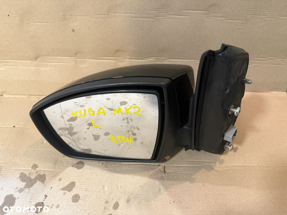 Lusterko prawe lewe Ford Kuga II MK2 8 PIN black panther metallic OE - 1