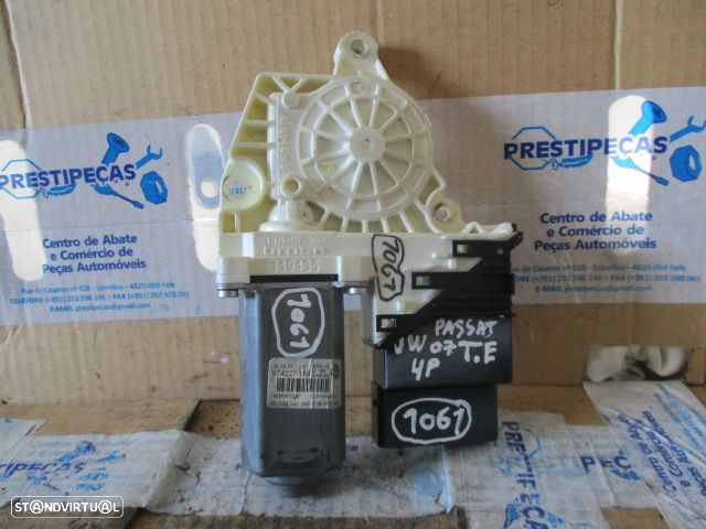 Motor Elevador Vidro 1K0959703P VW PASSAT 2007 TE VW GOLF 5 SW 1K 2008 2.0TDI 140CV 5P PRETO TE - 1