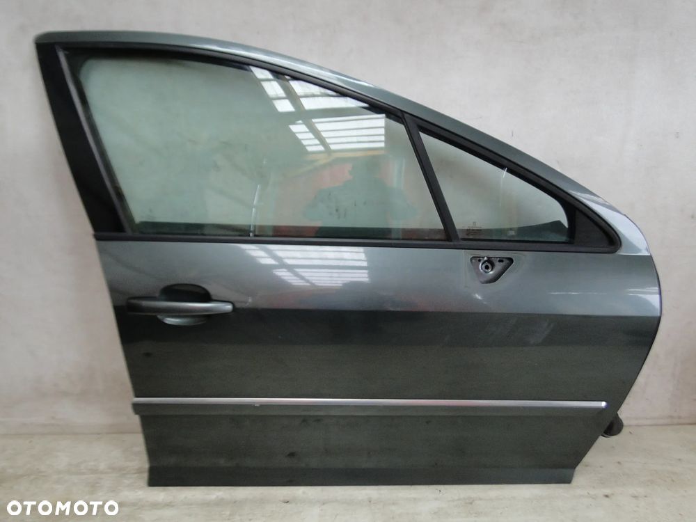 PEUGEOT 407 DRZWI PRAWE PRZÓD PRZEDNIE KOMPLETNE EUROPA - 1