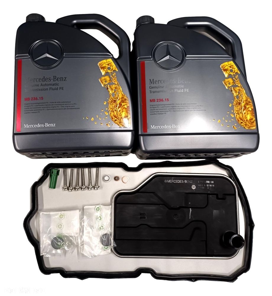 MERCEDES Skrzynia automat 722.9 wymiana olej kpl - 1