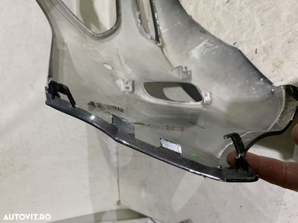 Bara fata Ford B-Max, 2012, 2013, 2014, 2015, 2016, 2017, cod origine OE AV11-17757-ACW, cu gauri pentru senzori de parcare. - 6