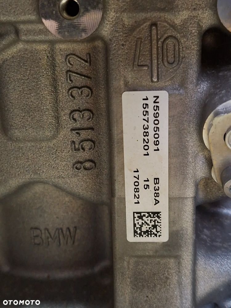 BMW F45 F48 MINI F55 F56 F60 Silnik kompletny 1.5T B38A15A - 17