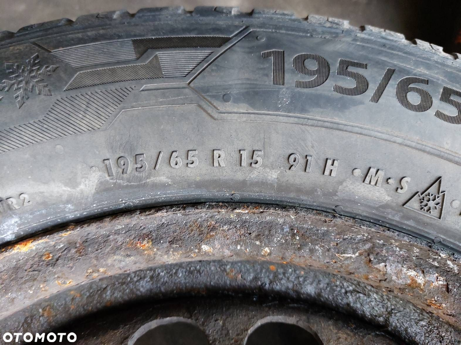 KOŁA KOMPLET FELGI OPONY CAŁOROCZONE 5x112 6Jx15 195/65R15 VW AUDI - 6