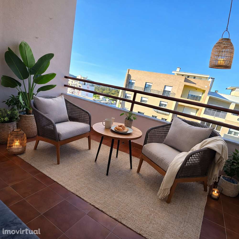 T1 c/vista desafogada, varanda, parqueamento e arrecadação - Grande imagem: 5/11