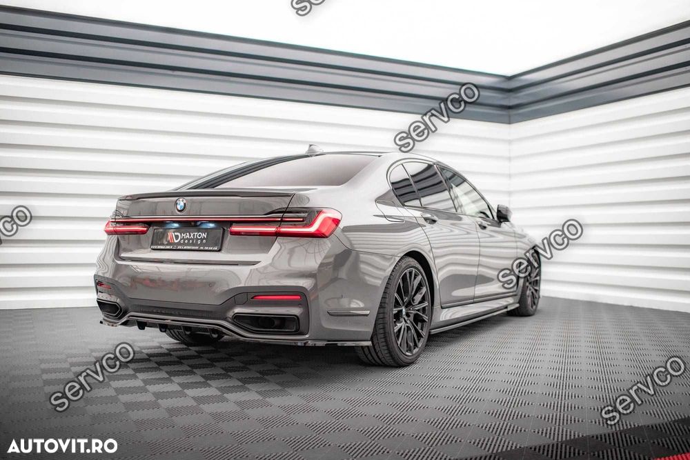 Prelungire bara spate Bmw Seria 7 G11 M-Pack 2019- v3 Maxton Design - 2