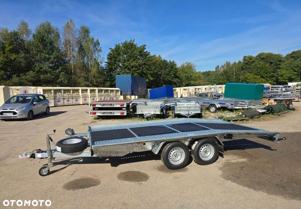 Niewiadów Laweta dwuosiowa Niewiadów (Boro) Jupiter 450 x 210 cm podłoga ze sklejki DMC 2700kg - 2