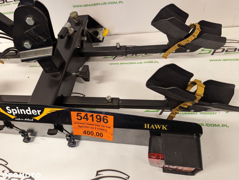 Uchwyt bagażnik rowerowy na hak Spinder na 2 rowery - 3