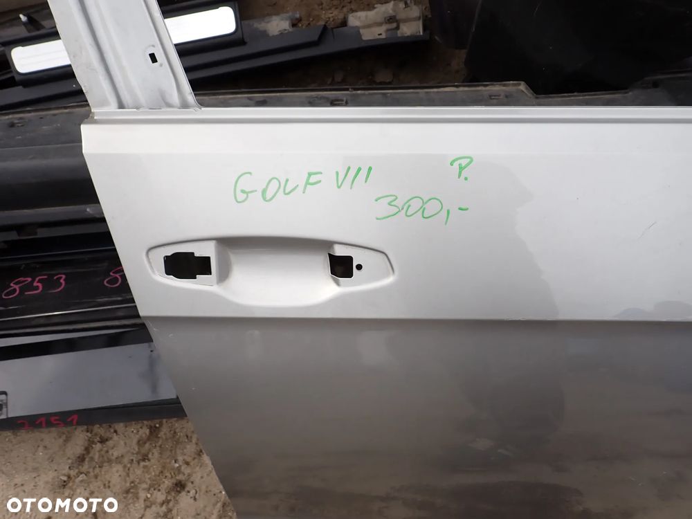 VW GOLF VII DRZWI PRAWE PRZÓD PRZEDNIE - 2