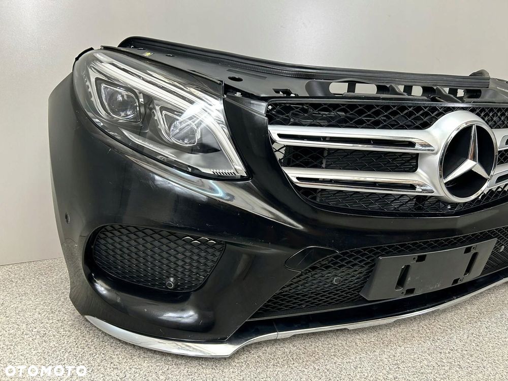 MERCEDES GLE W166 X166 AMG ZDERZAK CHŁODNICE PAS WZMOCNIENIE LAMPY LED - 4