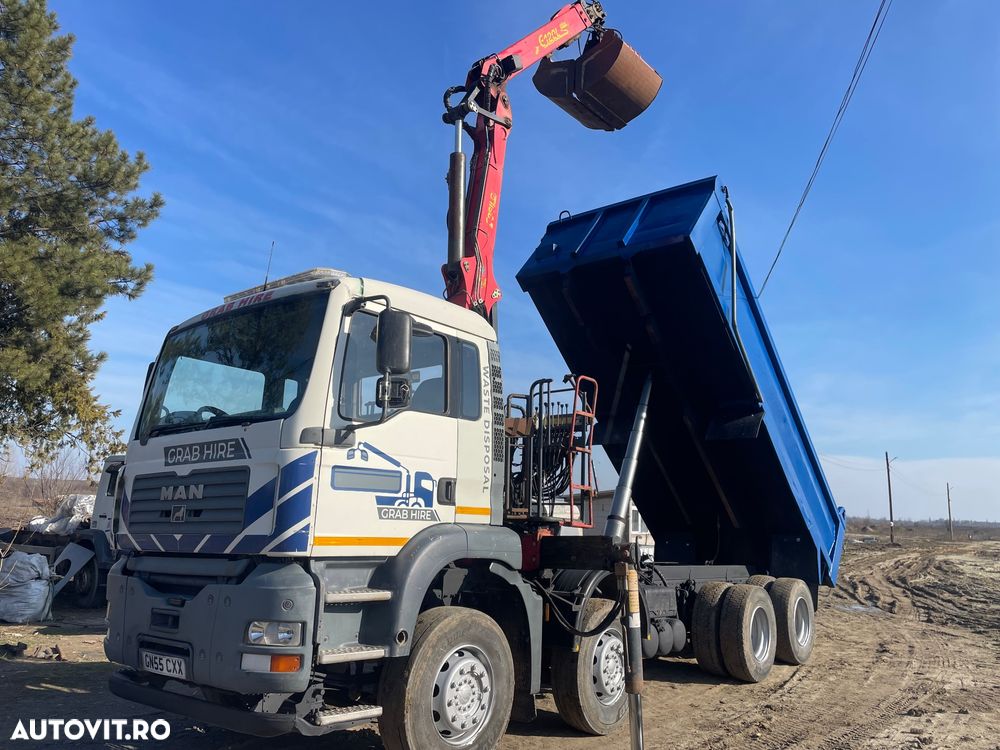 MAN 8x4 cu incarcator - 1