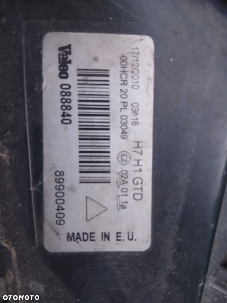 lampa lewy przód citroen C5 II lift - 11