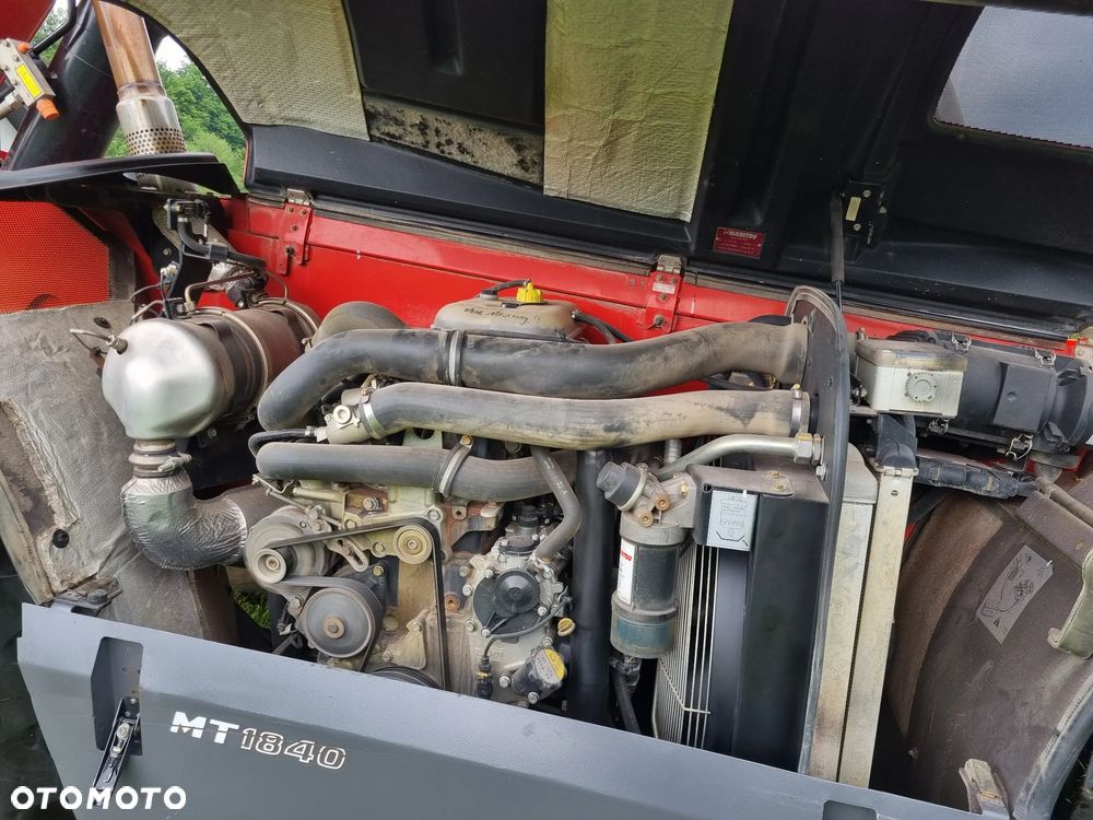 Manitou MT1840 Ładowarka Teleskopowa 18metrów jak nowa z salonu 2015r 3180 mtg z Norwegii Widły i Łyżka PERKINS - 6