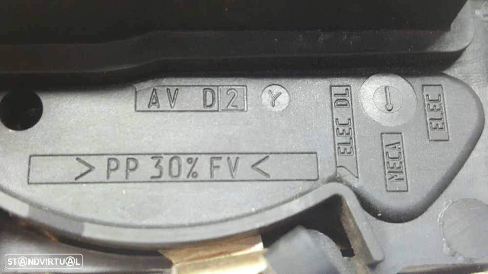 FECHADURA PORTA FRENTE DIREITA CITROEN BERLINGO 1.9 D MULTISPACE - 2