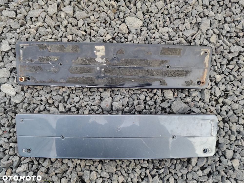 MERCEDES W211 02-06 Ramka pod Tablice Rejestracyjną Zderzaka Zderzak - 2