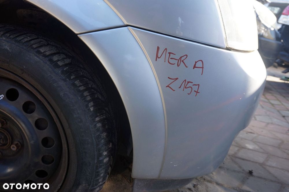 MASKA ZDERZAK BŁOTNIKI LAMPY MERIVA A Z157  OPEL 2003-2005 SREBRNY PRZÓD KOMPLETNY - 9