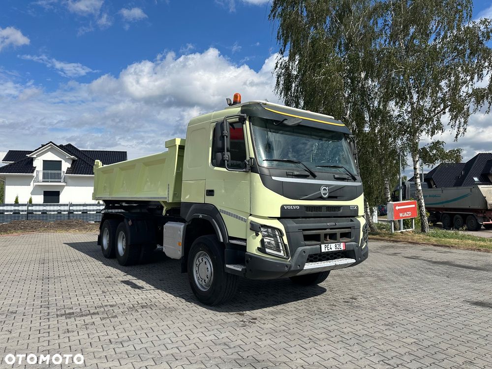 Volvo FMX 500 6x6 manual bordmatic hydroburta wywrotka - 14