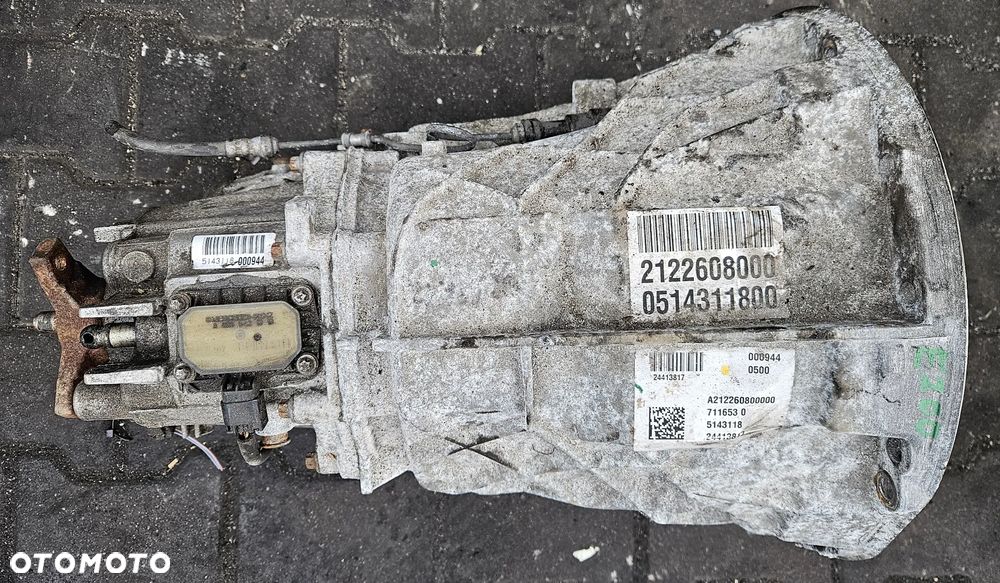Mercedes W204 W212 2.2 CDI skrzynia biegów A2122608000 - 5