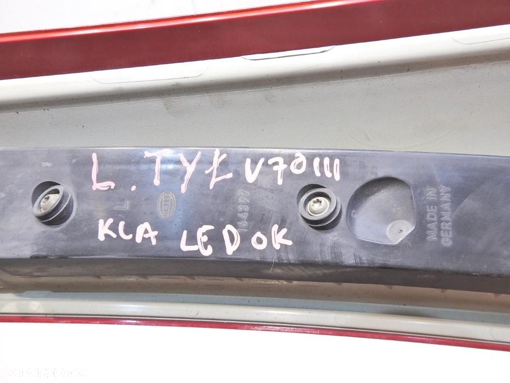 LAMPA LEWY TYŁ KLAPY VOLVO V70 III 164393L1 - 2
