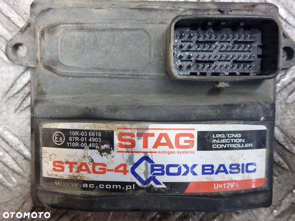 INSTALACJA GAZOWA LPG 67R-014903 STAG4 QBOX BASIC W02-4 PS-04 TYPE R02 - 2