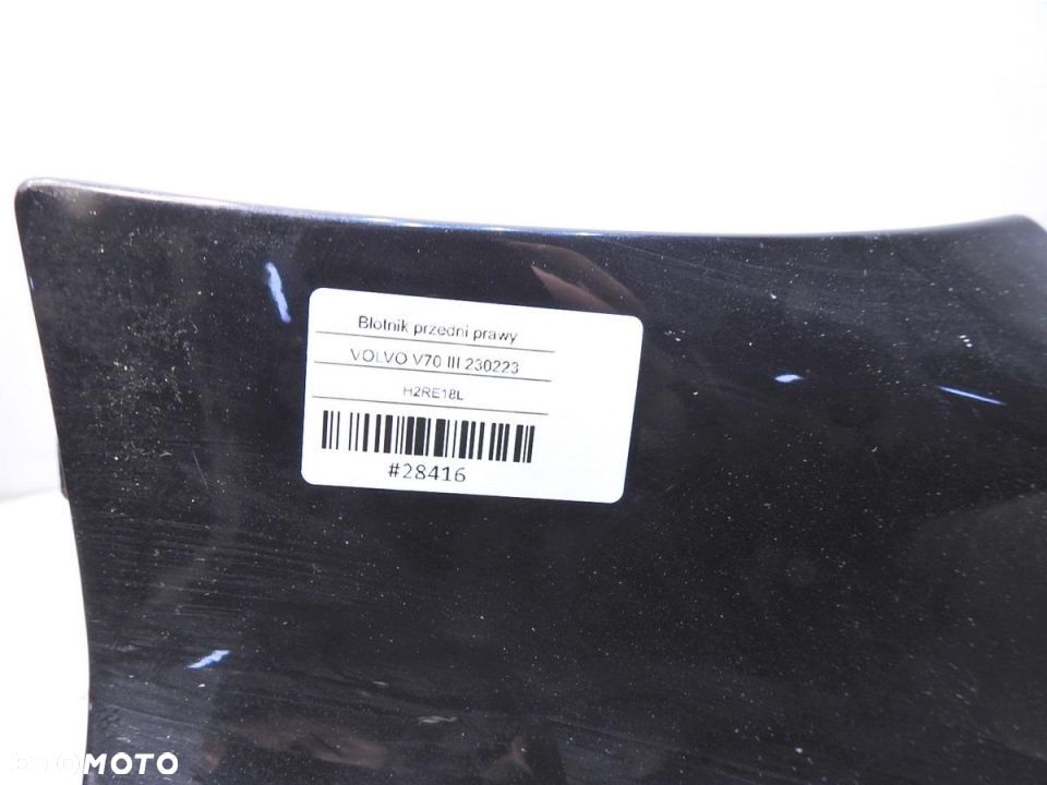 BŁOTNIK PRAWY PRZÓD 425-26 VOLVO V70 III - 8