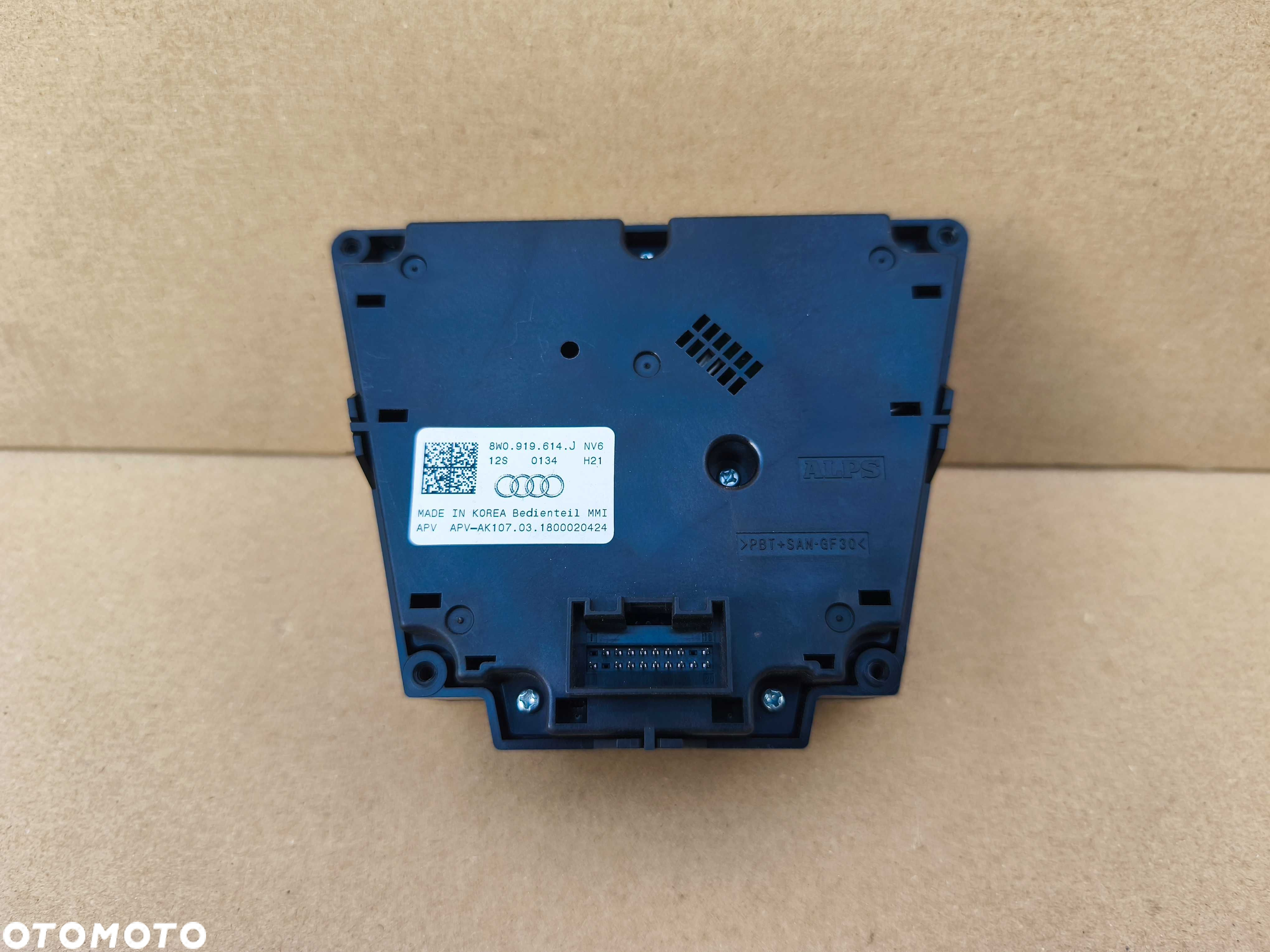 Audi A4 B9 8W panel sterowania radia MMI pokrętło igła 8W0.919.614J - 7