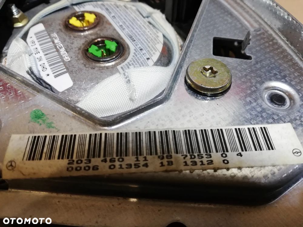 MERCEDES C-KL203 PODUSZKA POWIETRZNA 2034601198 - 6
