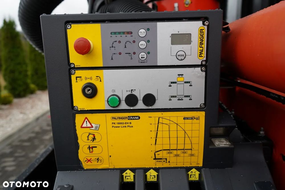 MAN TGS 26.440 / 6X2 / SKRZYNIOWY 7,5 M / OŚ PODNOSZONA  + HDS PALFINGER PK 18002  / MAX UDŹWIG: 6 000 KG / STEROWANIE RADIOWE / ROTATOR / KLIMA POSTOJOWA /  MANUAL / EURO 6 - 16