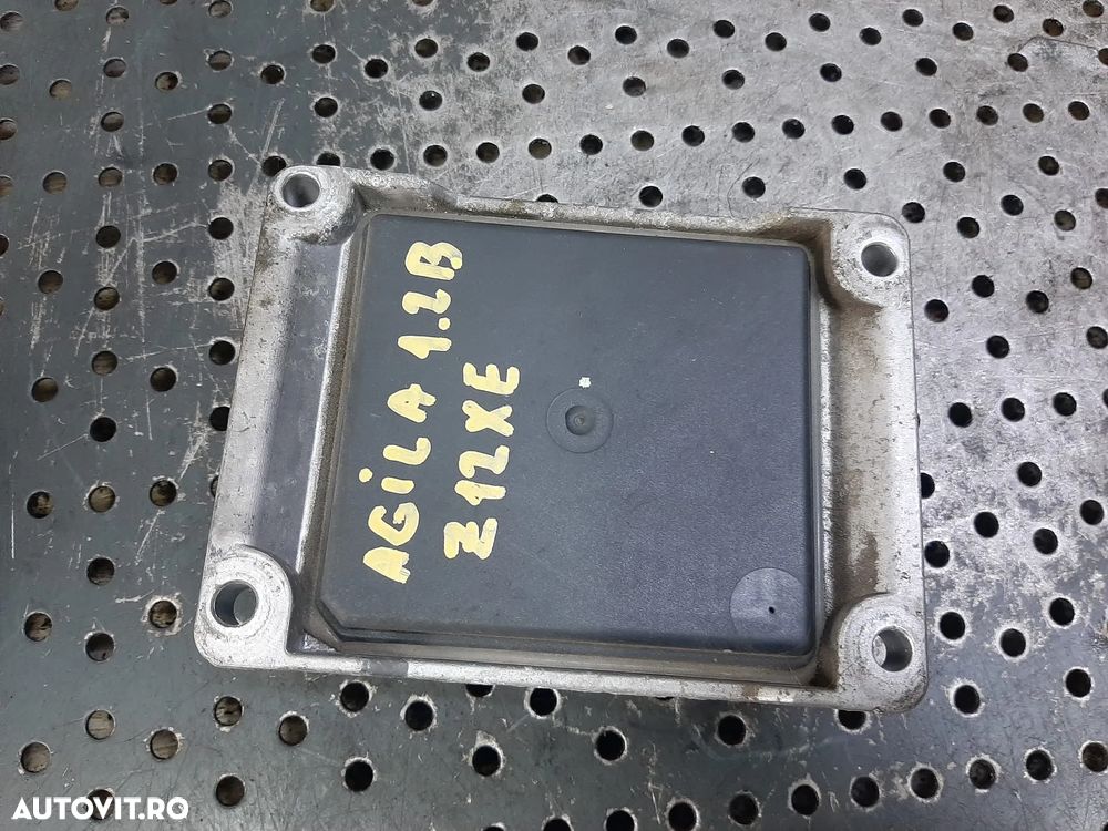 ecu calculator motor 1.2 b z12xe opel agila a 0261207964  55350550 - 2