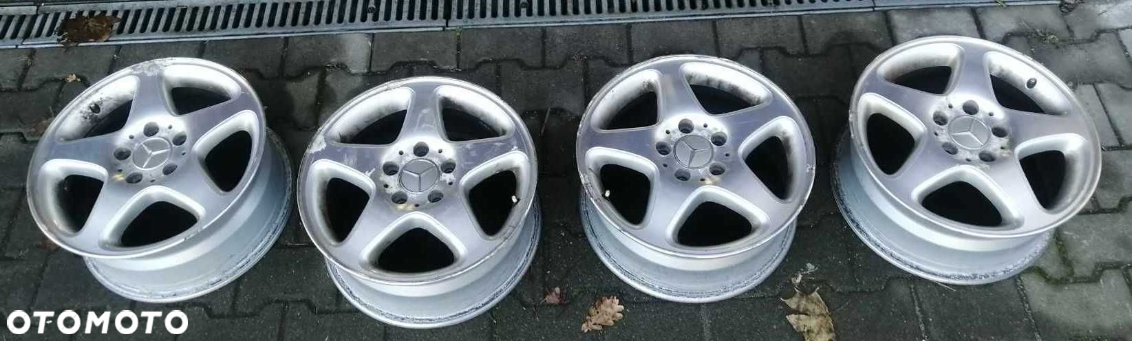 Felgi Mercedes 16 cali aluminiowe rozstaw 5x112 oryginał komplet - 3
