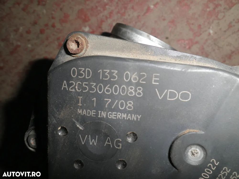 Clapeta Acceleratie VW Polo 9N, Skoda Fabia, 1.2 B 03D133062E - 3