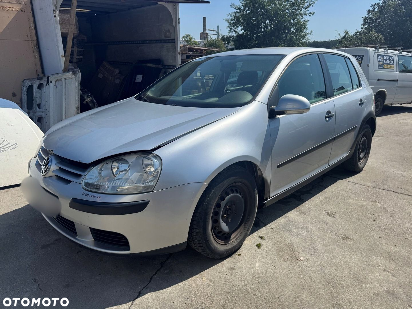VW GOLF V ZDERZAK PRZÓD PRZEDNI LA7W - 15