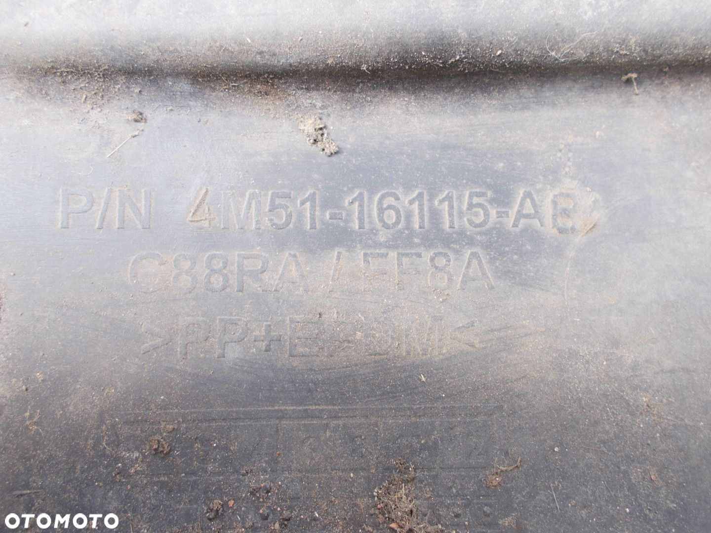 FORD FOCUS MK2 C-MAX MK1 04-10 4M51-16115-AB NADKOLE LEWE PRZÓD PRZEDNIE - 3