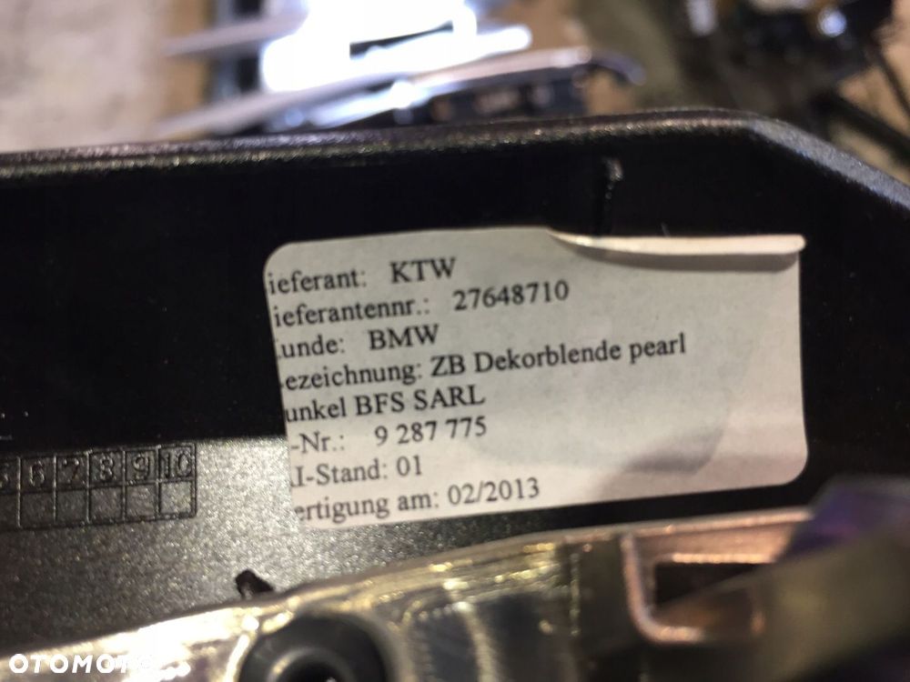 DEKOR DESKI BMW F30 F31 F32 F36 DEKORBLENDE PEARL - 6