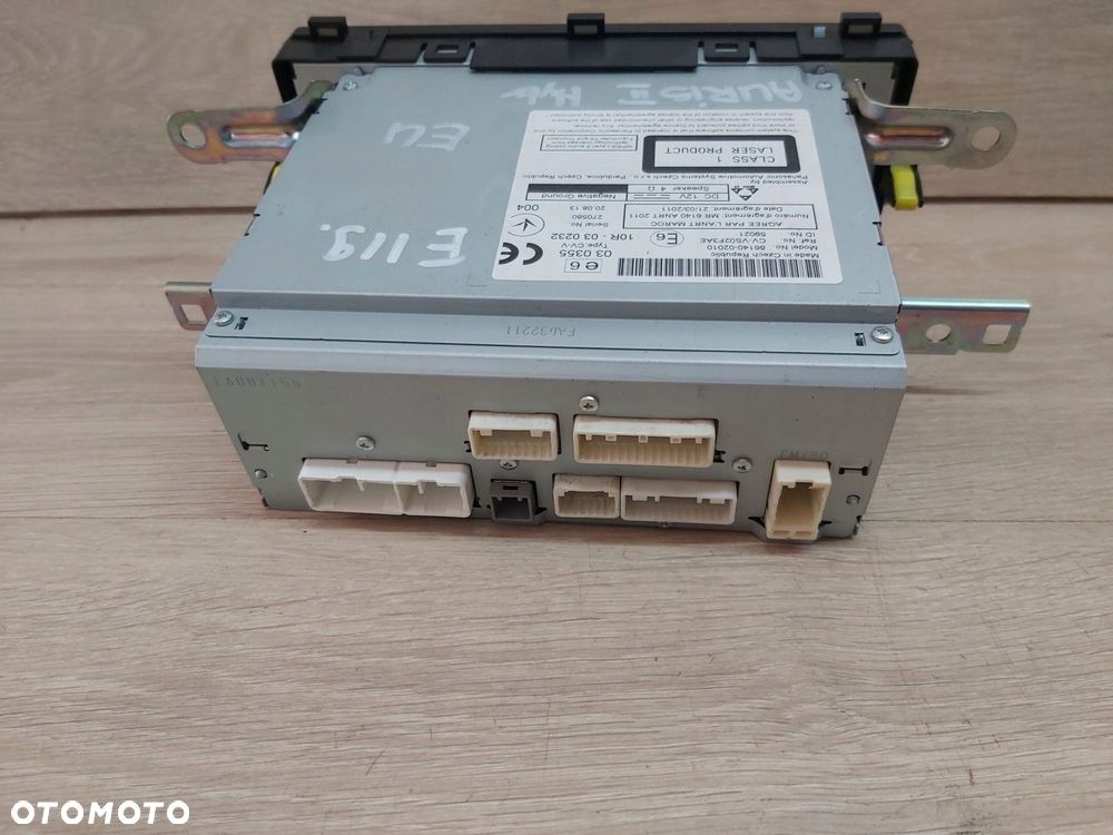 Toyota Auris II Radio wyświetlacz nawigacji 86140-02010 - 5