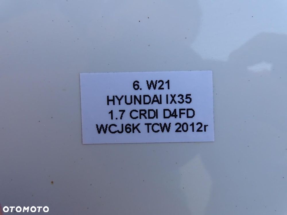 KLAPA TYŁ TYLNA BAGAŻNIKA + SZYBA TCW HYUNDAI IX35 09-13r - 16