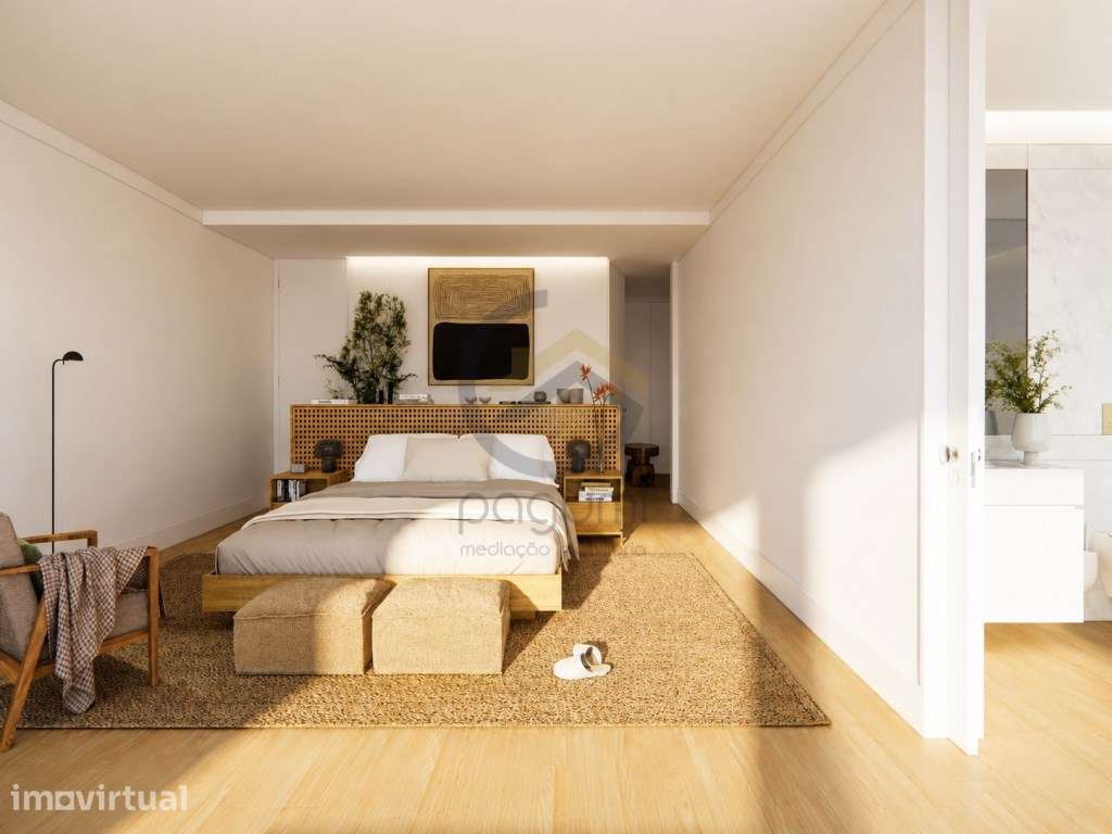 T2 Apartamento | Metro e Comboio a 850 m | Condomínio Fechado | Pis... - Grande imagem: 5/16
