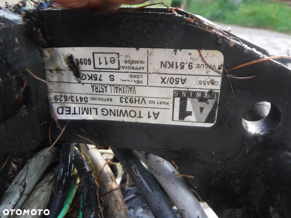 Opel Astra H hak holowniczy - 4