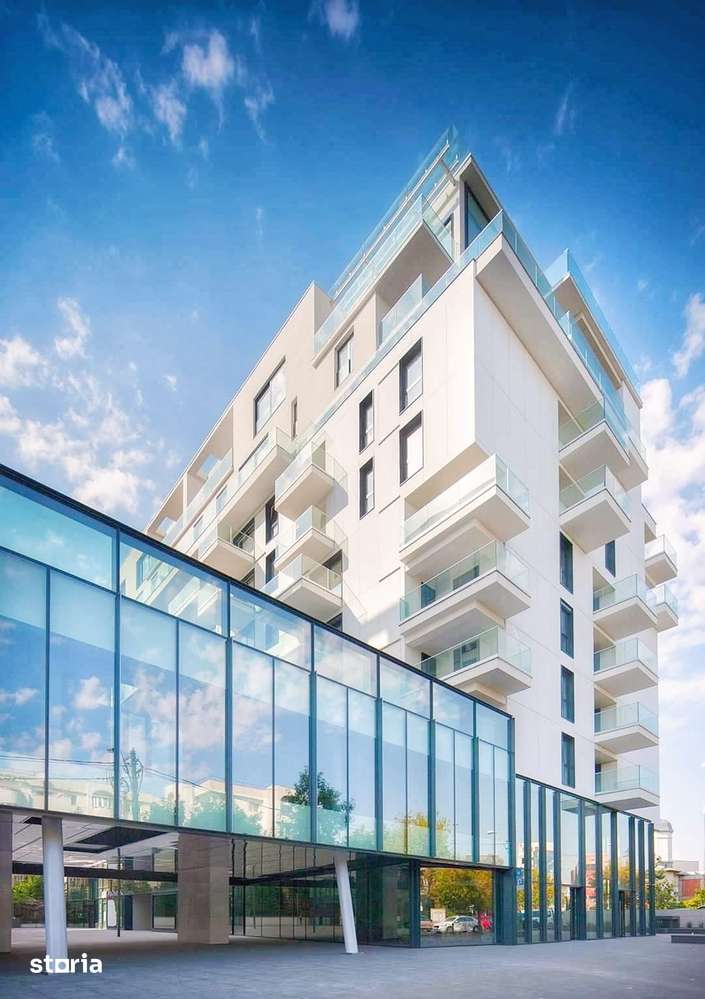 One Herastrau Plaza 2022, Aviatiei, 2 camere, Centrala, Boxa, Parcare — fotografia 1