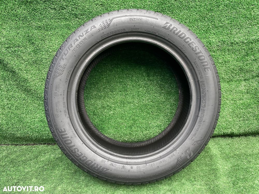 Set 2 anvelope Vara Bridgestone Turanza T005  205 55 R16 91 V Dot 0420 Profil 5 mm - 4