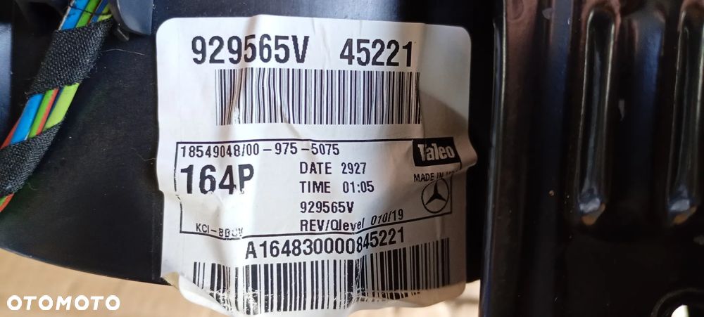 Dmuchawa nawiewu Mercedes ML W164 2208209210 - 9