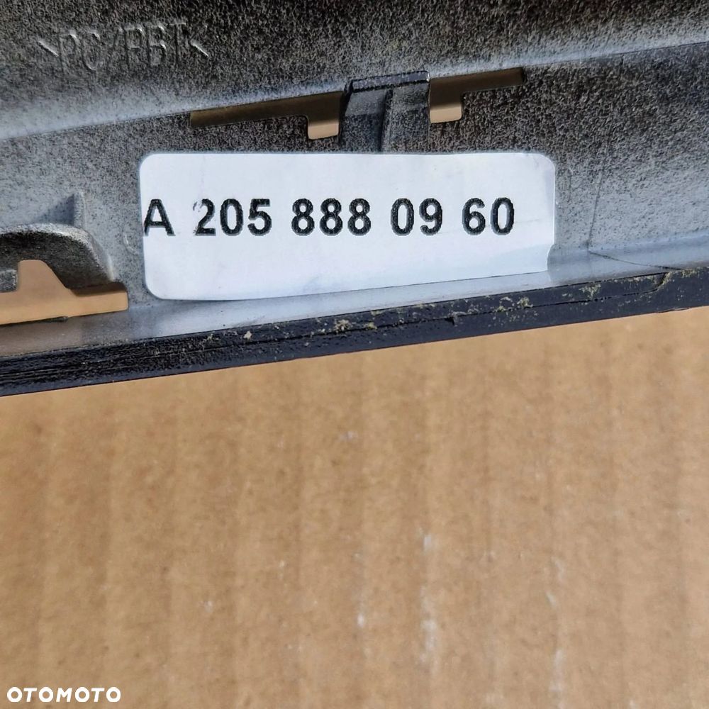 ATRAPA GRILL CHŁODNICY MERCEDES C-KLASA W205 AMG ORYGINAŁ IDEALNA - 7