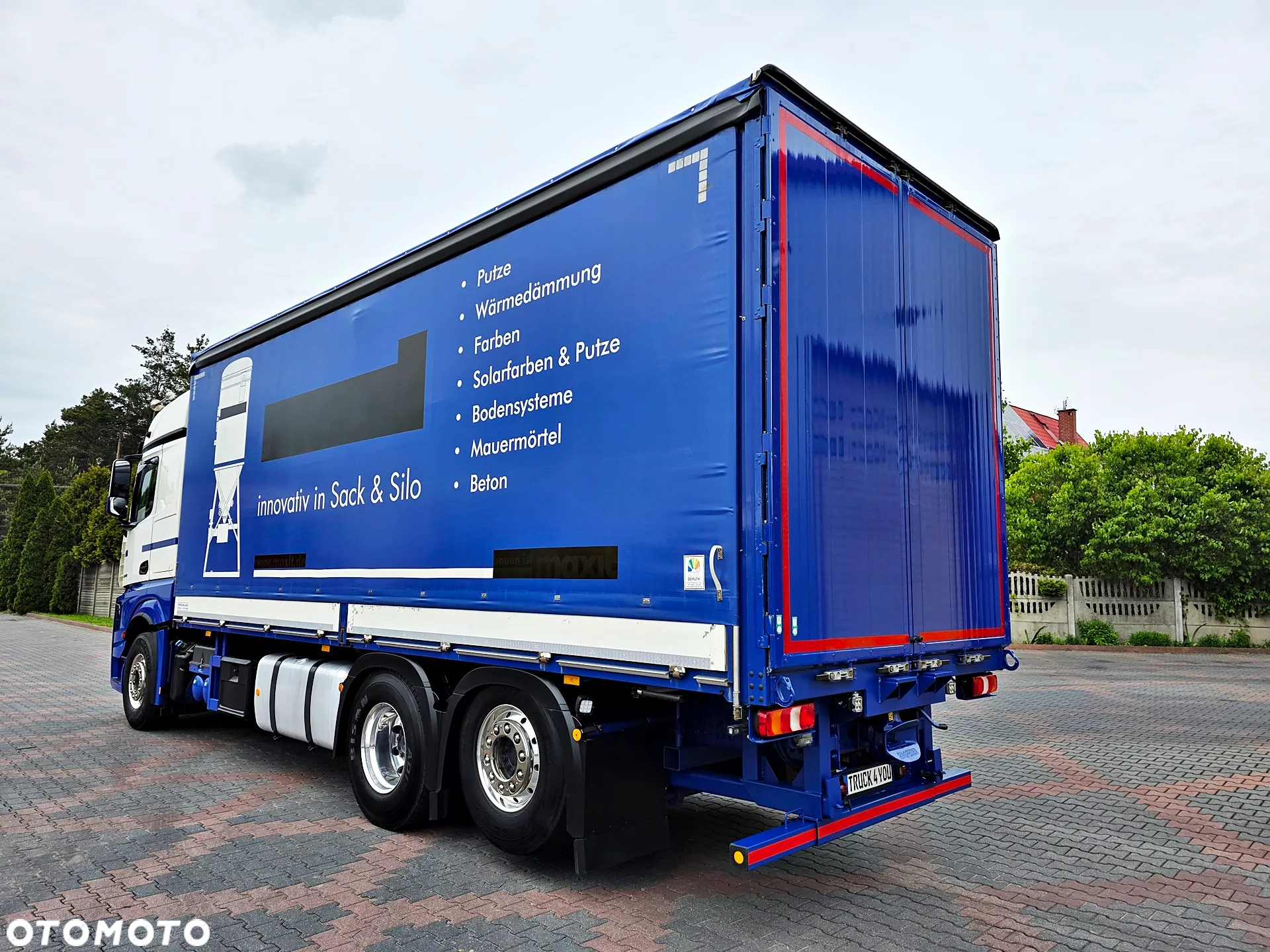 Mercedes-Benz Actros 2548 / Burto Firanka / Alufelgi / Klima postojowa / Xenon - 6