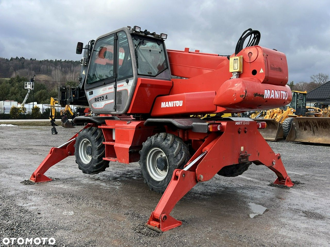 Manitou MRT 1840 ROTO Turbo Ładowarka Teleskopowa Obrotowa 1850 - 12